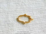 CZ Pave Hamsa Hand Connectors, Evil Eye Charm Beads for DIY Bracelet Necklace Protection Good Luck Healing Hand Charms