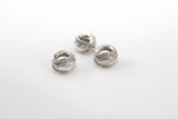 CZ Micro Pave Round Balls, Gold Beads Spacer Focal Beads, Silver Lariat Hollow Crystal Balls #899