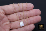 14 k Gold Filled Jesus Charms, Mother of Pearl 925 Silver Madonna Scapular #257, Religious Virgin Mary Catholic Charm 8 x 11 mm