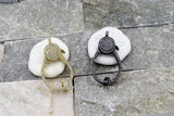 Large Lobster Clasp, CZ Pave Gold - A Girls Gems