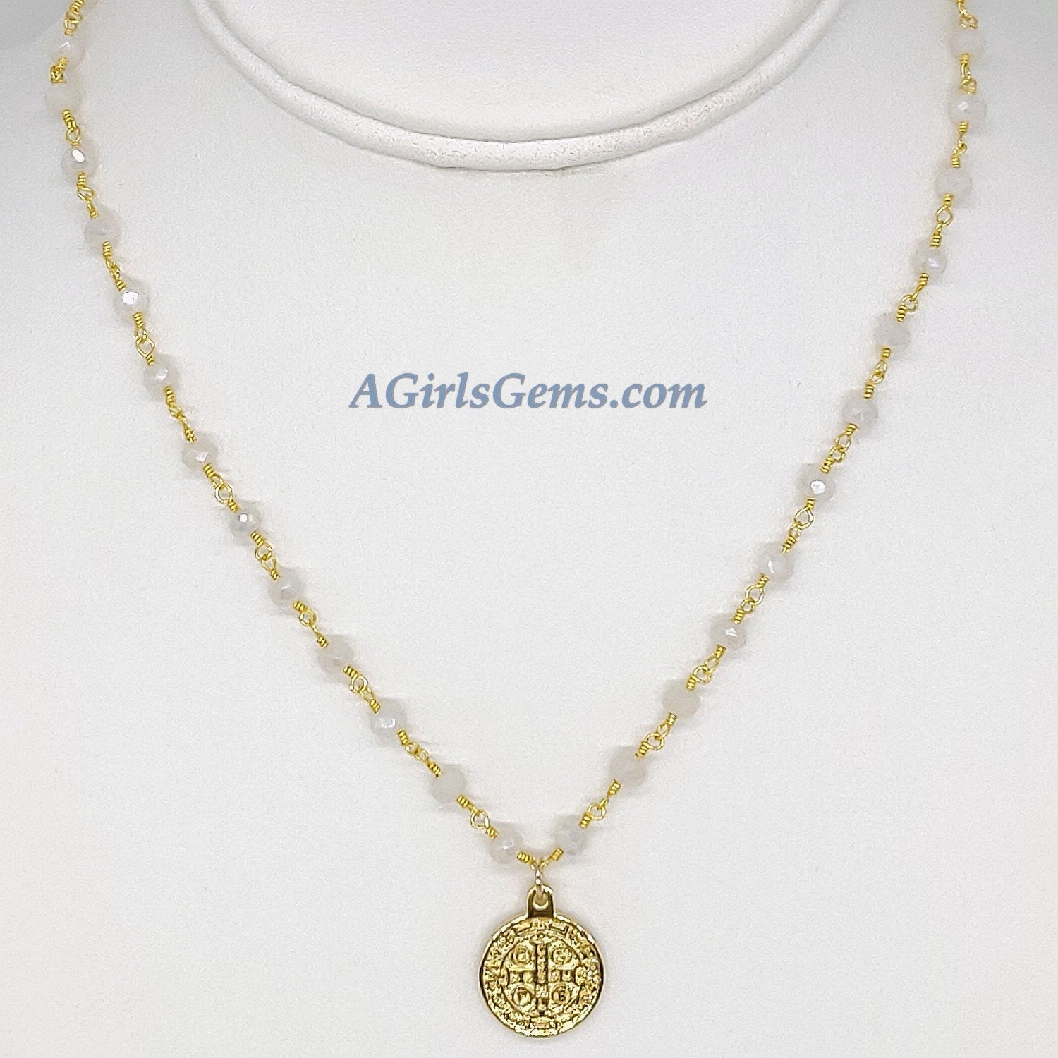 Medallion Choker - A Girls Gems