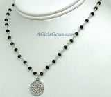 Medallion Choker - A Girls Gems