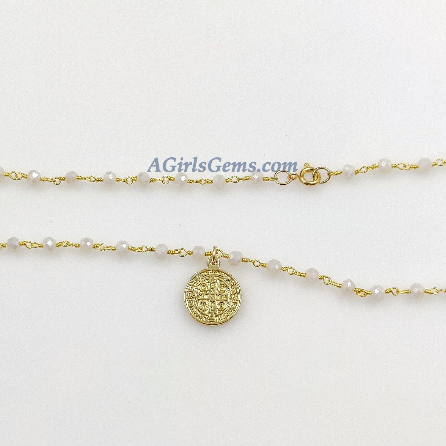 Medallion Choker - A Girls Gems