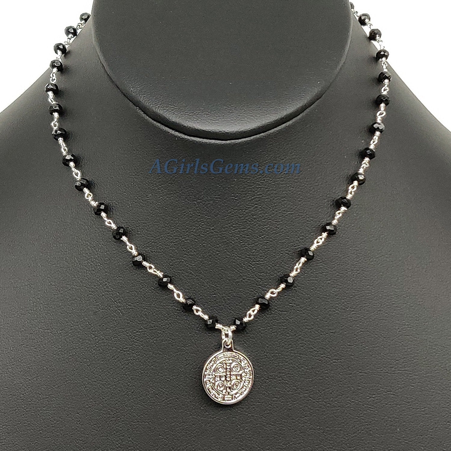 Medallion Choker - A Girls Gems