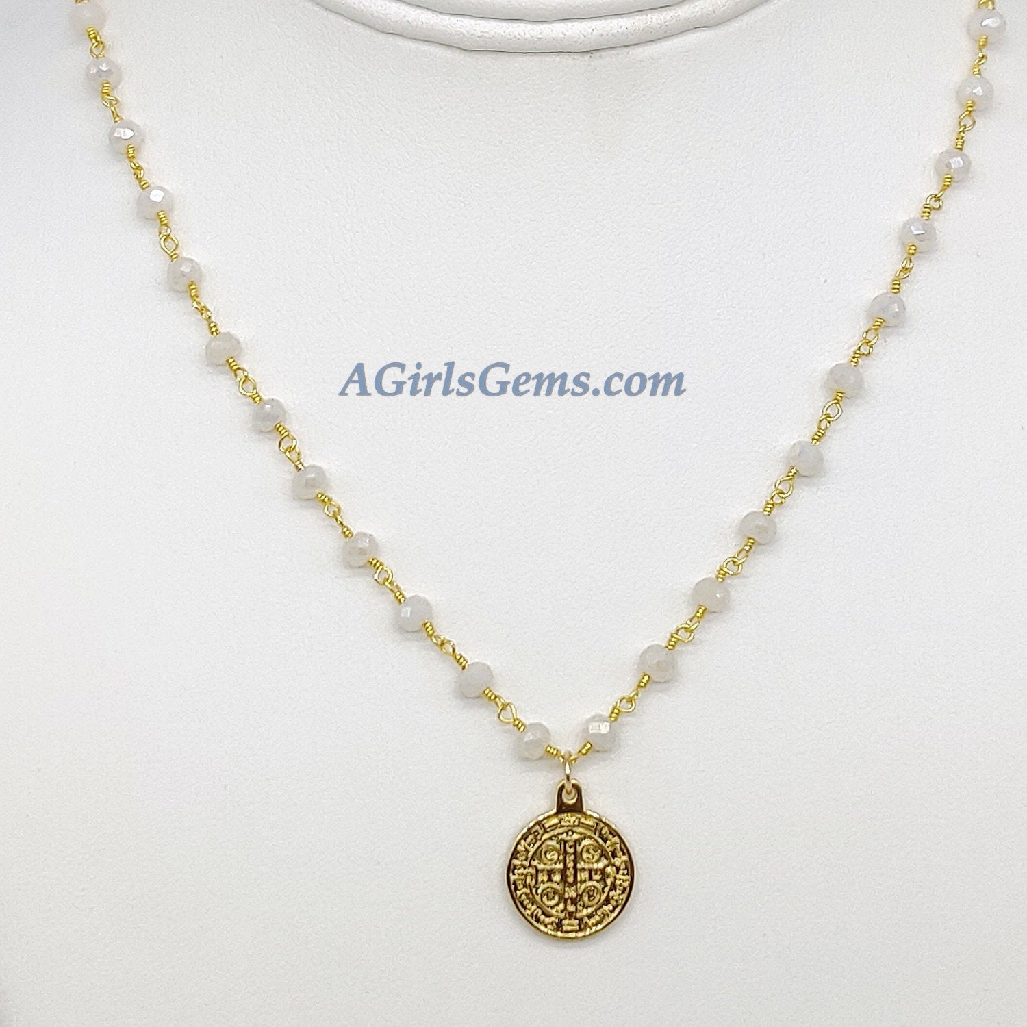 Medallion Choker - A Girls Gems