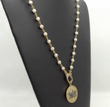 Gold Lotus Flower Necklace - A Girls Gems