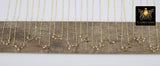 Sagittarius Necklace, Gold Filled Rainbow Horoscope Stars Zodiac Sign Constellation Choker - A Girls Gems