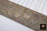 Monarch Butterfly Necklace - A Girls Gems