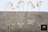 Monarch Butterfly Necklace - A Girls Gems