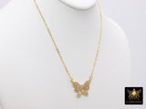 Monarch Butterfly Necklace - A Girls Gems
