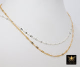 Delicate Necklace, 925 Sterling Silver - A Girls Gems