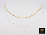 Delicate Necklace, 925 Sterling Silver - A Girls Gems