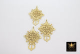 Brass Ethiopian Coptic Cross Jewelry Pendant African Cross Gold Charm Pendants Religious Jewelry Making Supplies - A Girls Gems