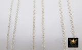 925 Sterling Silver Flat Chains, Unfinished Hammered Dapped Chain, By The Foot