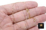 14 K Gold Filled Heart Bracelet, Dainty Gold Adjustable Anklet, Heart Shaped Link Cable Chain