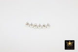 14 K Gold Filled Magnetic Clasps, Super Strong 925 Sterling Silver Bracelet Clips #2336, 4.5 mm High Quality Arthritis Jewelry Findings