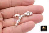 14 K Gold Filled Magnetic Clasps, Super Strong 925 Sterling Silver Bracelet Clips #2336, 4.5 mm High Quality Arthritis Jewelry Findings
