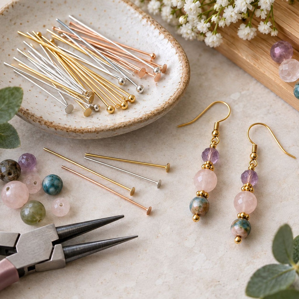What Are Headpins? A Simple Guide for Jewelry Makers
