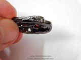 Gold CZ Pave Skull Bead Charms, Black Skull Cubic Zirconia Beads, Sugar Skull Spacer Beads