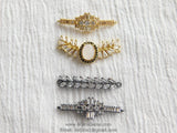CZ Micro Pave Curved Bar Connectors, Chevron Fishtail Links for Necklace, Lariat Drop