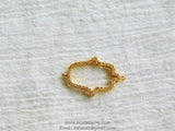 CZ Pave Hamsa Hand Connectors, Evil Eye Charm Beads for DIY Bracelet Necklace Protection Good Luck Healing Hand Charms