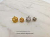 CZ Pave Tassel Cap, Crown Tassel Cap Bead #129, Rose