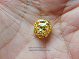 Tiger Charm Beads, 2 Pcs Gold or Black Leopard Cat Focal Bead #91, Gold Tiger Animal