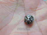 Tiger Charm Beads, 2 Pcs Gold or Black Leopard Cat Focal Bead #91, Gold Tiger Animal