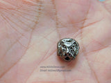 Tiger Charm Beads, 2 Pcs Gold or Black Leopard Cat Focal Bead #91, Gold Tiger Animal