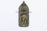 Elephant Buddha Pendants, Yoga Mala Brass Pendants #660, Artistic Pendants