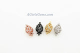 CZ Micro Pave Clasps Beads, Links, Clasps