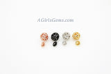 CZ Micro Pave Clasps Beads, Links, Clasps