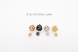 CZ Micro Pave Clasps Beads, Links, Clasps