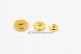 Silver Spacer Beads, 4/6/8/10 mm Silver Round Discs, 20 pcs - Rondelle Spacer Donuts Beads