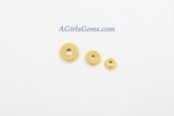 Silver Spacer Beads, 60 pcs Rondelle Spacer Donuts Beads, Flat Heishi Washer Spacers