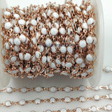 White Chain, Bezel Chain By The Yard CH #237, 4 or 6 mm