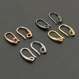 Smooth Ear Hooks, Rose, Gold