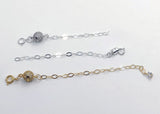 Magnetic Extenders Converter for Necklace, 14 K Gold Filled, 925 Sterling Arthritis Fastenings Clasps Bracelets