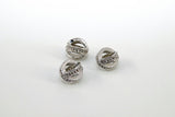 CZ Micro Pave Round Balls, Gold Beads Spacer Focal Beads