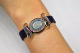 CZ Micro Pave Slider Bar Beads, Gold, Silver Charms Slide