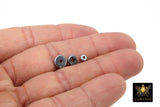 Gold Spacer Beads, 20 pcs Rondelle Spacer Donuts Beads, Flat Beads 4
