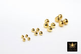 Gold Disco Ball Spacer Beads, 20 pcs Faceted Hexagon Mirror Spacers, Jewelry Findings