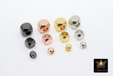 Square Spacer Beads, 20 pcs Box Spacer Beads #2494, 4 Sizes Necklace Bracelet