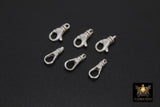 925 Sterling Silver Swivel Lobster Clasps, Large Albert Silver Push Clip Lobster Claws # 2121, Jewelry Findings 7.5 x 16 mm