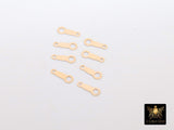 14 K Gold Filled Quality Tag Ends, 14 20 Stamped, 925 Sterling Silver Chain Jewelry Tag Ends # 2112