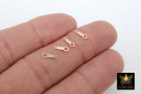 14 K Gold Filled Quality Tag Ends, 14 20 Stamped, 925 Sterling Silver Chain Jewelry Tag Ends #2112