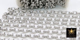 Silver ROLO Chain, 11 mm Stainless Steel Oval Chains CH #104, Large Thick Unfinished Jewelry Chains