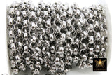 Silver ROLO Chain, 10 mm Stainless Steel Round Chains CH #105, Large Thick Unfinished Jewelry Chains