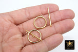 Toggle Clasp, 14 K Gold Filled Extra Large Toggle Bars AG #2139, 20 x 23 mm and 32 mm Long Bar