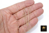 14 K Gold Filled Ball End Headpins, 14 20 Long Wire Round Ball Pins for Bead Inserts, AG 217 2 Inch long with 1.5 mm Head